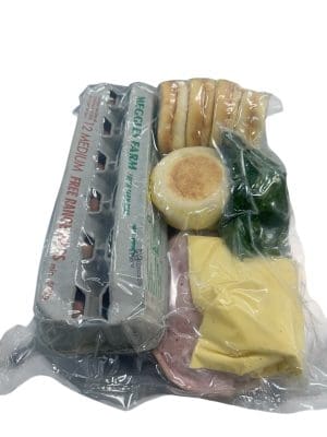 BBQ Eggs Benedict Pack serves 6