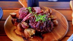 Whole Butterflied Lamb Leg with garlic & rosemary (GF) (Serves 6)